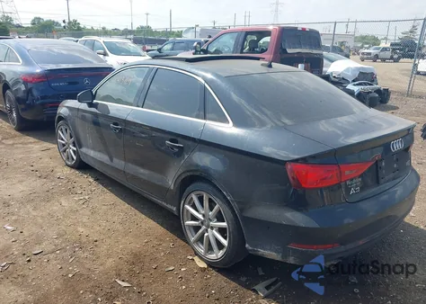 2015 Audi A3 2.0T Premium z USA, uszkodzony, nr VIN WAUEFGFF3F1007100